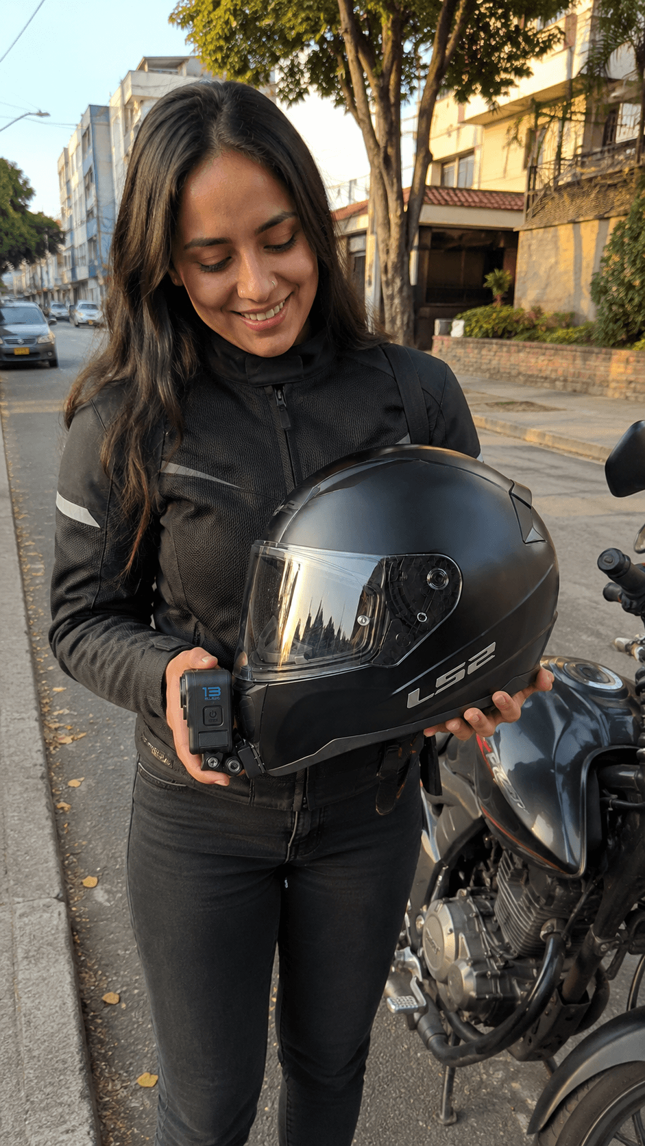 Rider con soporte de menton KraftMount en Cali